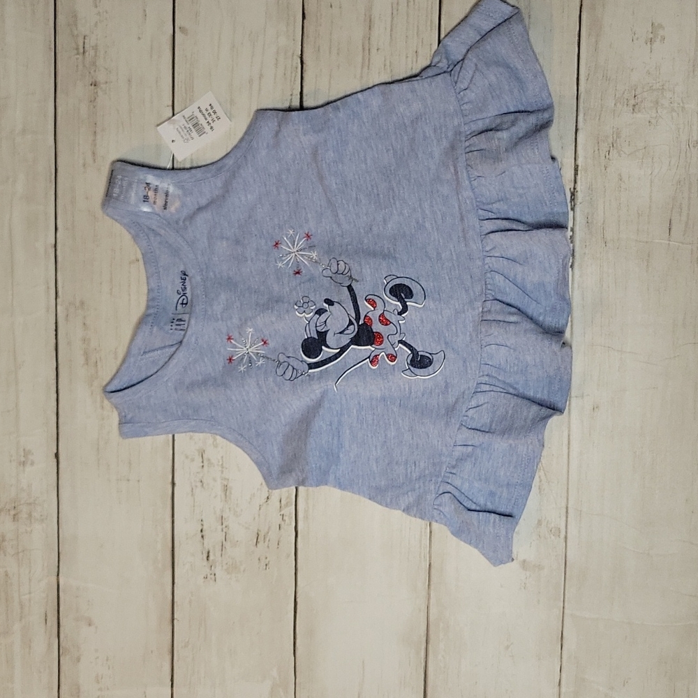 Gap Disney Minnie Patriotic Top